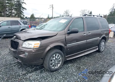 2007 Buick Terraza Cxl from USA, damaged, VIN 4GLDV13W17D198808